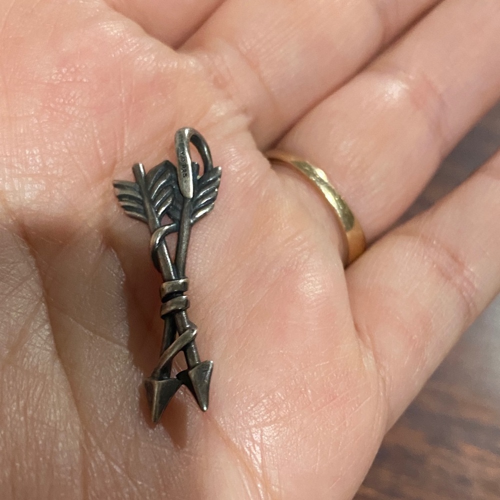 James Avery Silver Arrow Necklace